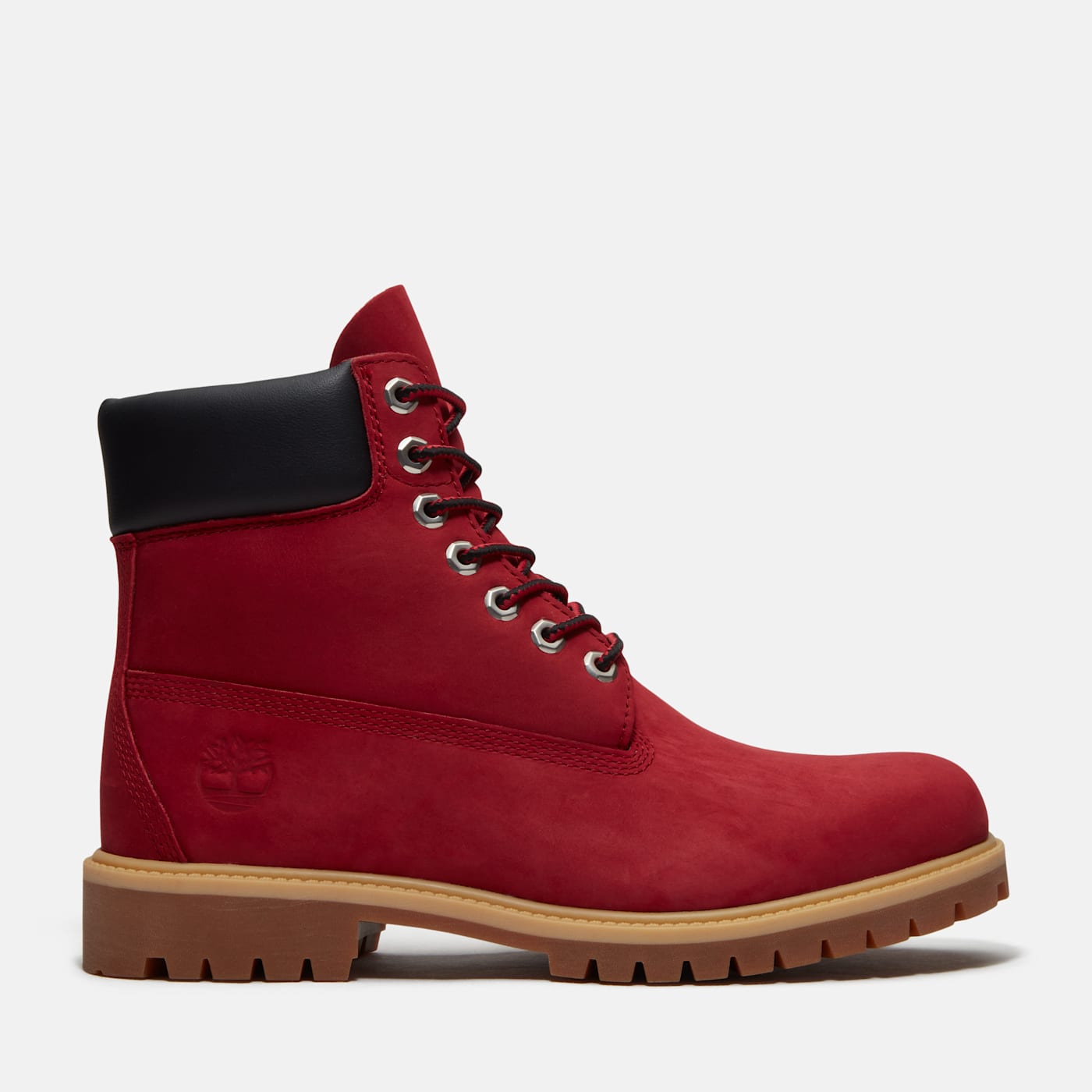 Timberland 6″ Premium Waterproof Boot Dark Red Nubuck (TB0A41MW-EQ1)