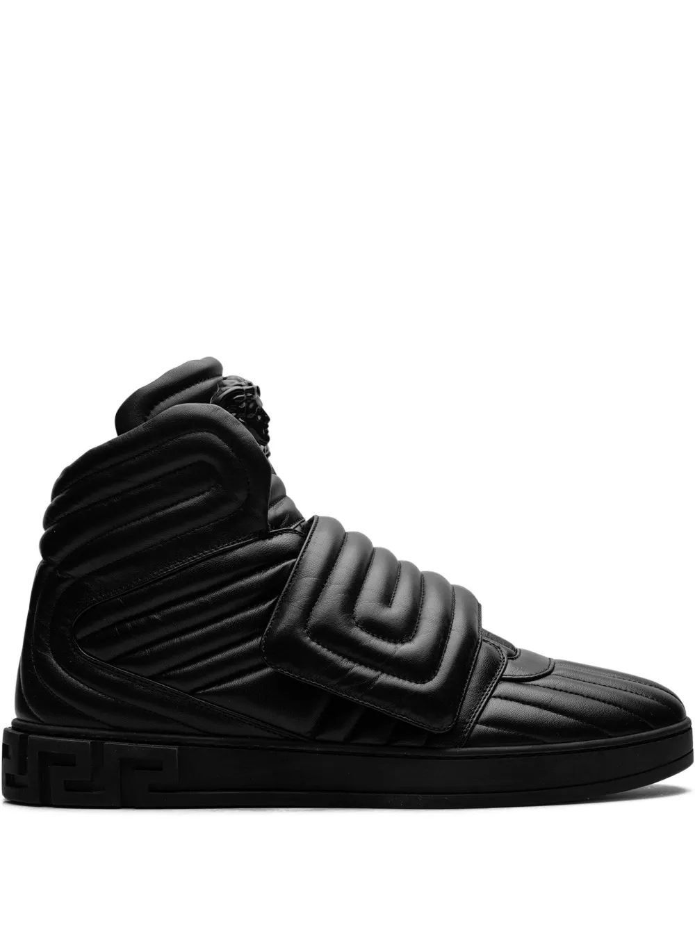Versace Medusa gewatteerde sneakers – Zwart (DSU6171DNAXGD41)