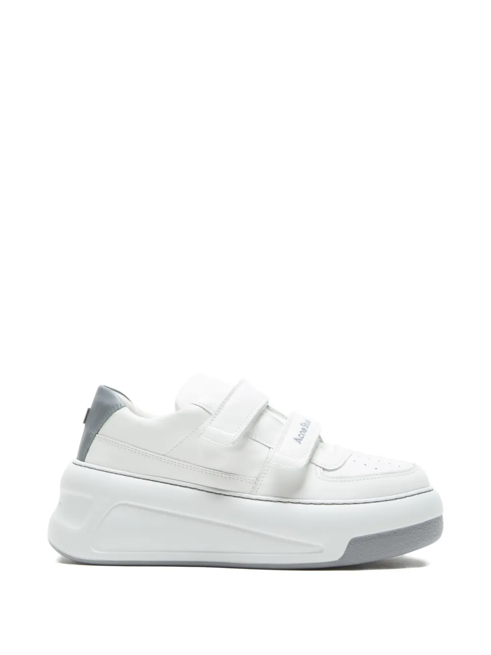 Acne Studios Leren sneakers met klittenband – Wit (CD0018)