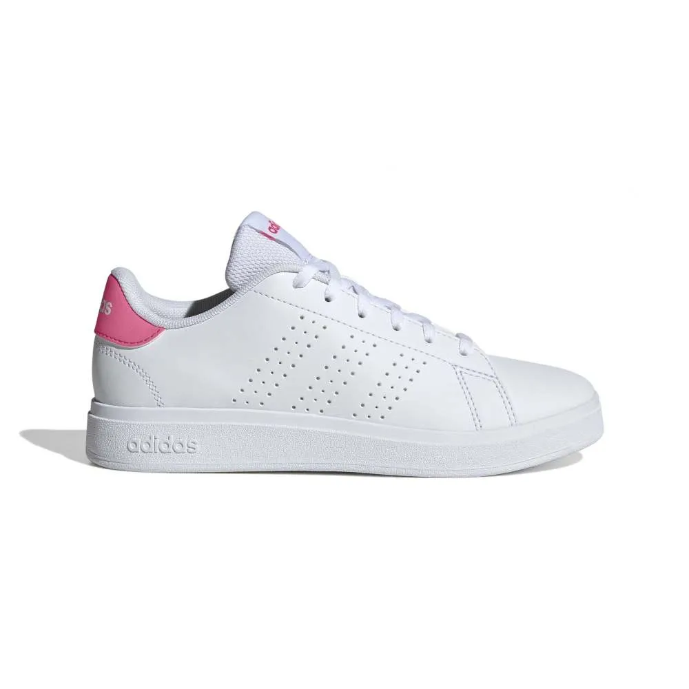 Adidas Advantage Ftwr White / Ftwr White / Real Pink (KJ4247)