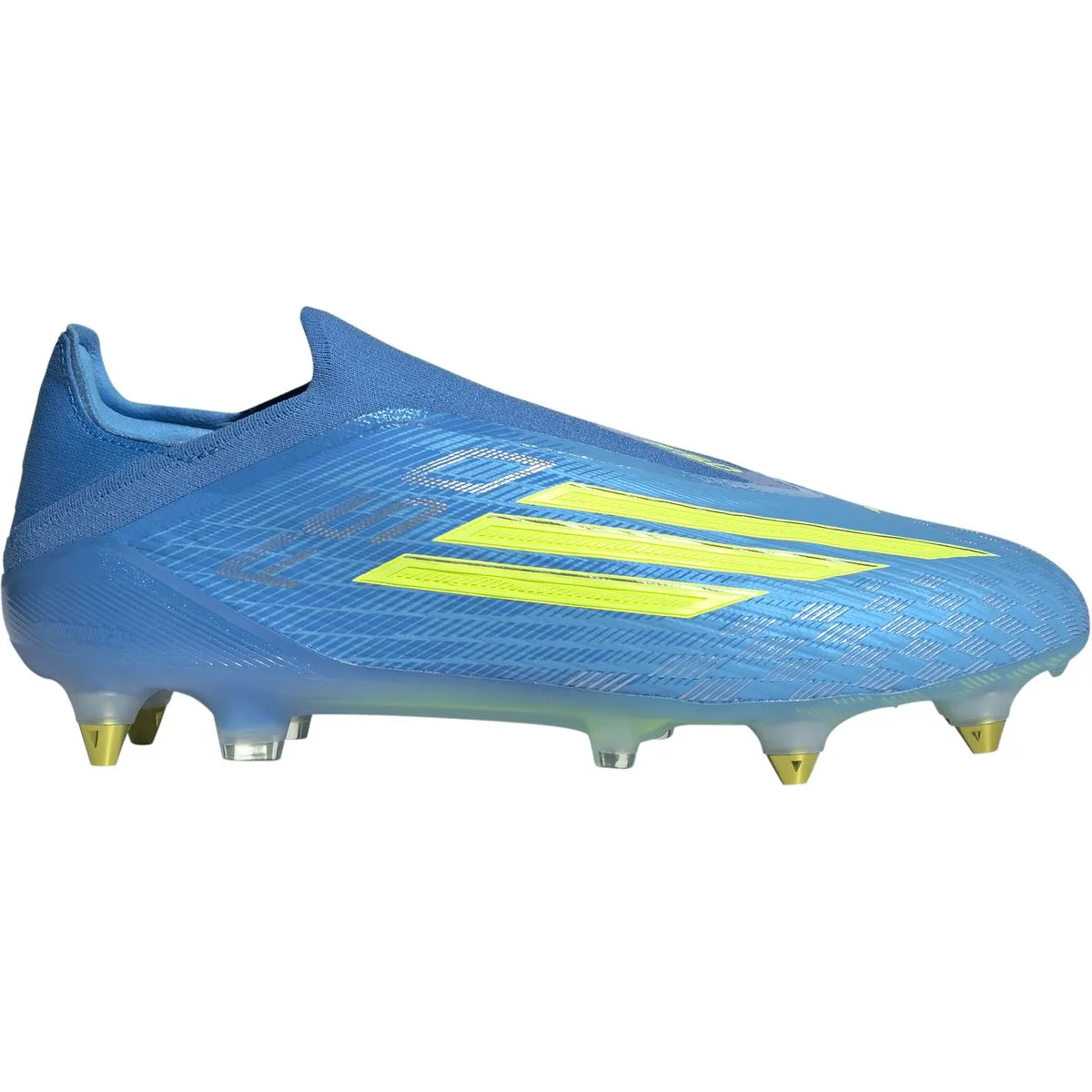 Adidas F50 Elite Laceless SG Stollenschuhe, blau, Größe 48 ⅔ (JQ1469)