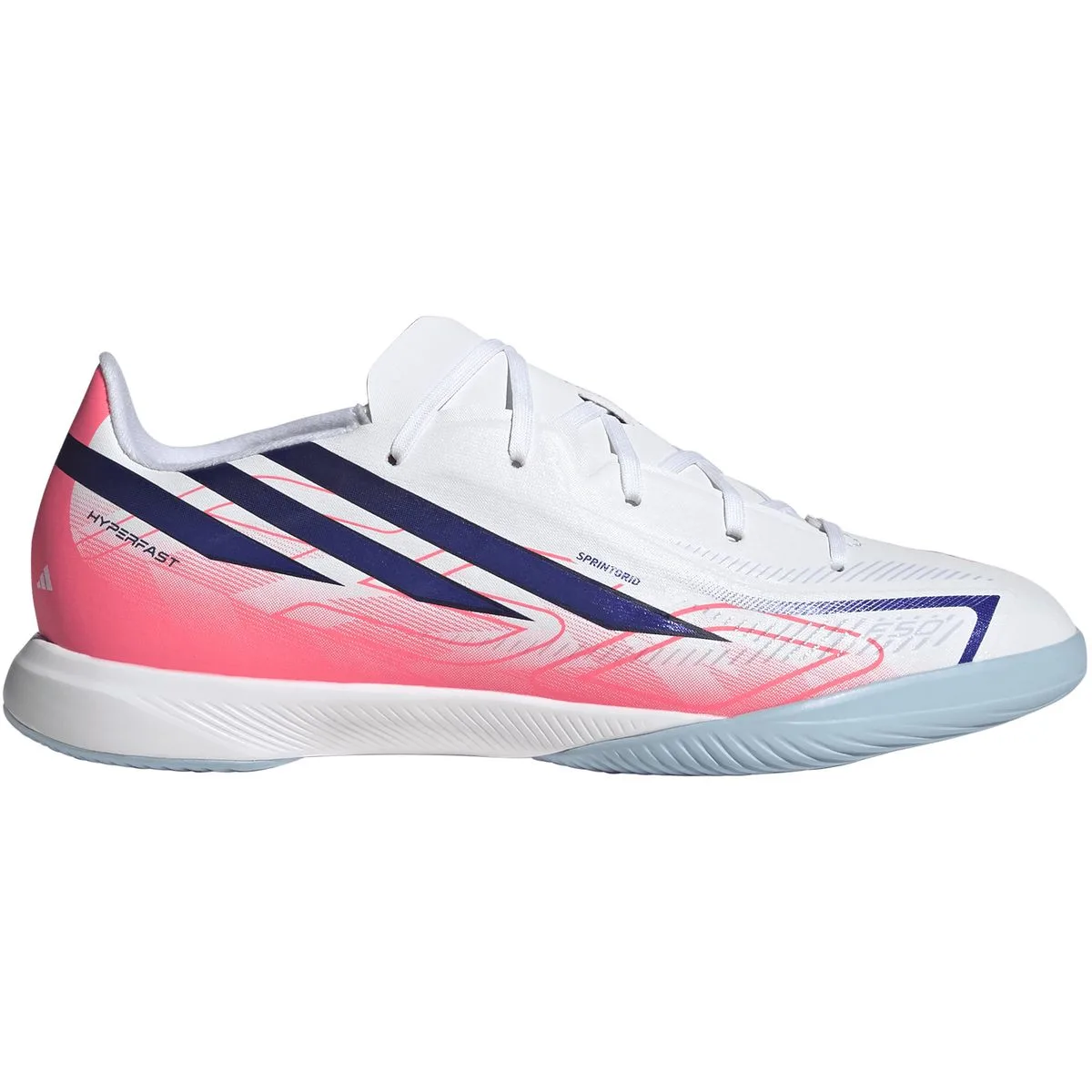 Adidas F50 Hyperfast League IN Kinder Hallenschuhe, weiß, Größe 33 ½ (KK1326)