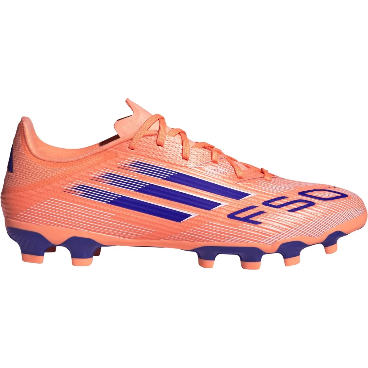 Adidas F50 League MG Nockenschuhe, orange, Größe 46 ⅔ (JH7729)