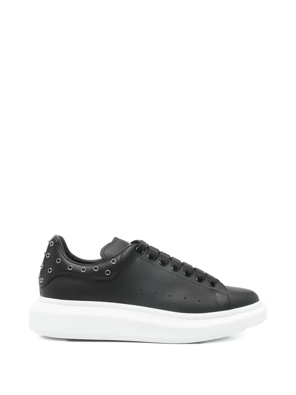 Alexander McQueen Oversized Sneakers mit Ösendetail – Schwarz (856519WIAJR)