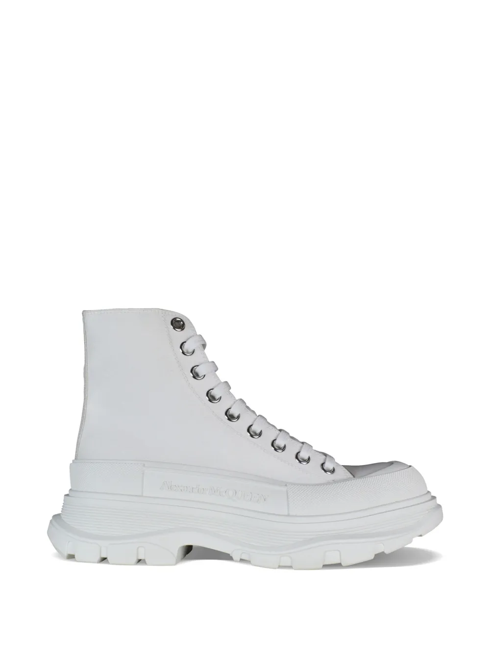 Alexander McQueen Tread Slick High-Top-Sneakers – Weiß (6004254W4L329000)