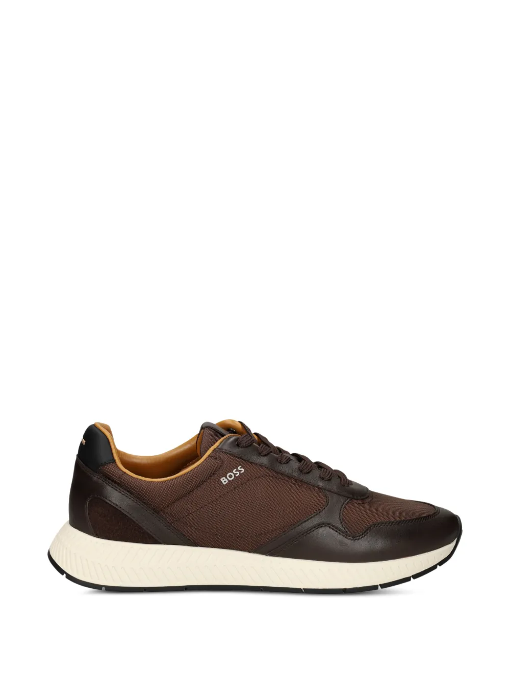 BOSS Titanium Runn panelled sneakers – Zwart (50568757)