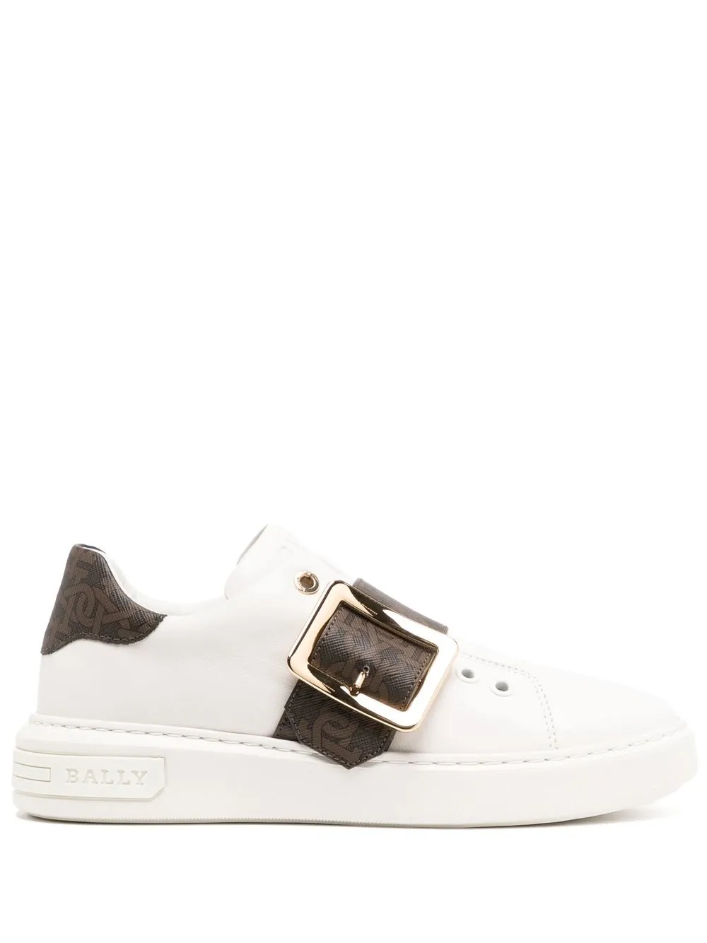 Bally Sneakers met monogram patroon – Wit (WK000YVT016)