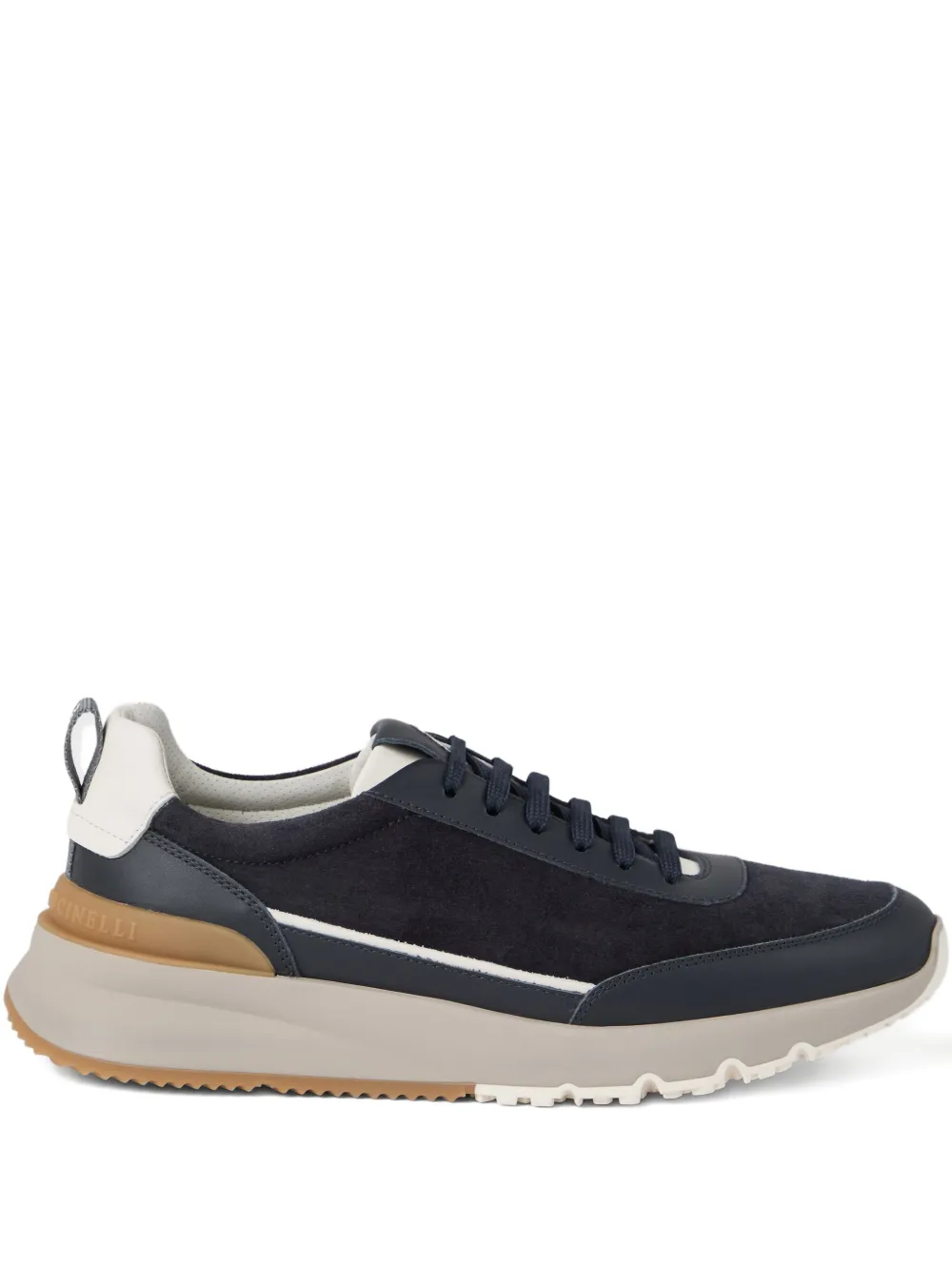 Brunello Cucinelli Sneakers aus Wildleder – Blau (MZUSGGO278CYD22)