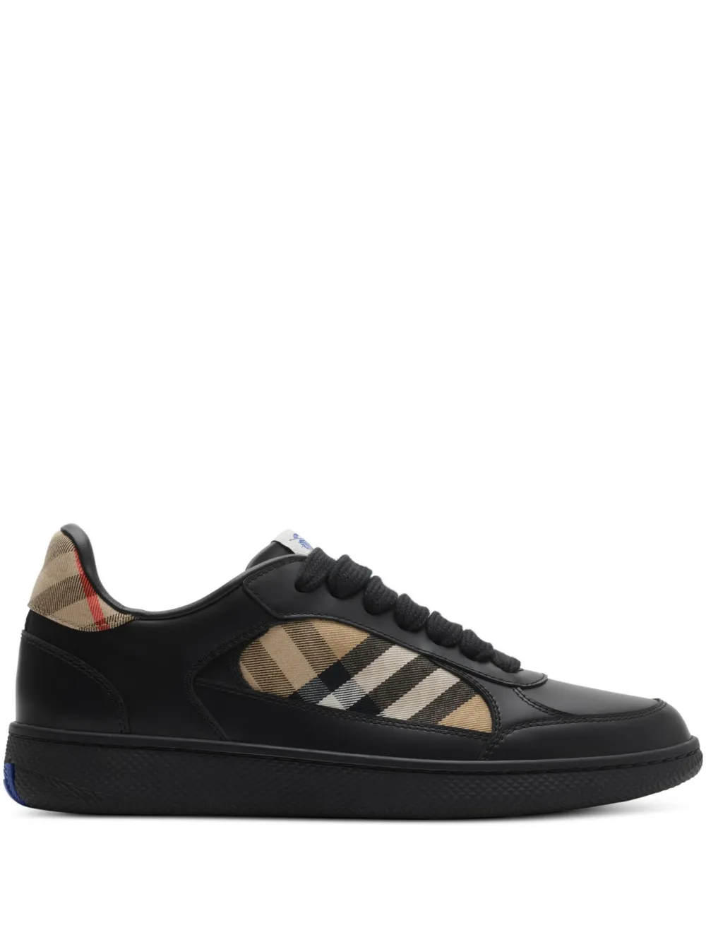 Burberry Terrace Check leren sneakers – Zwart (8108653)