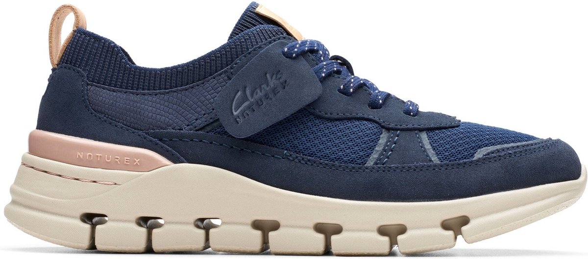 Clarks sneaker Blauw (NATUREXCOVENAVICOMBI3)