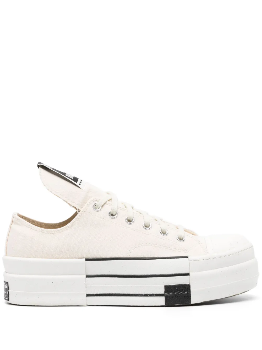 Converse x DRKSHDW sneakers met oversized tong – Beige (DC02CX955A04R1)