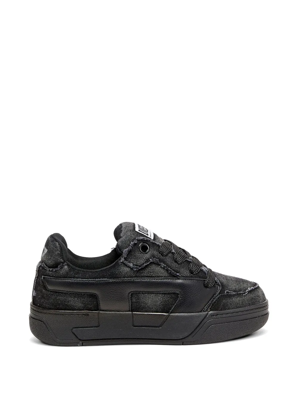 Diesel S-D-Ollie Sneakers aus Denim – Schwarz (Y03796P7756)