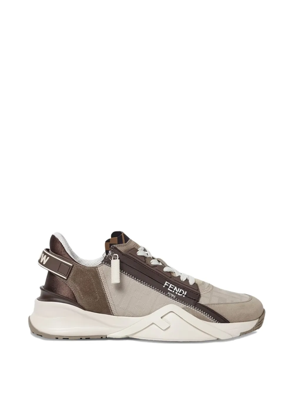 FENDI Flow Sarja sneakers – Beige (7E1766AU2O)