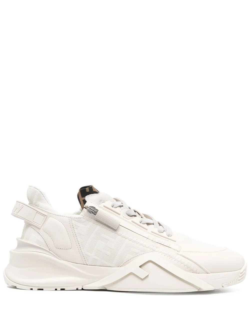 FENDI Flow low-top sneakers – Beige (7E1392AK1Q)