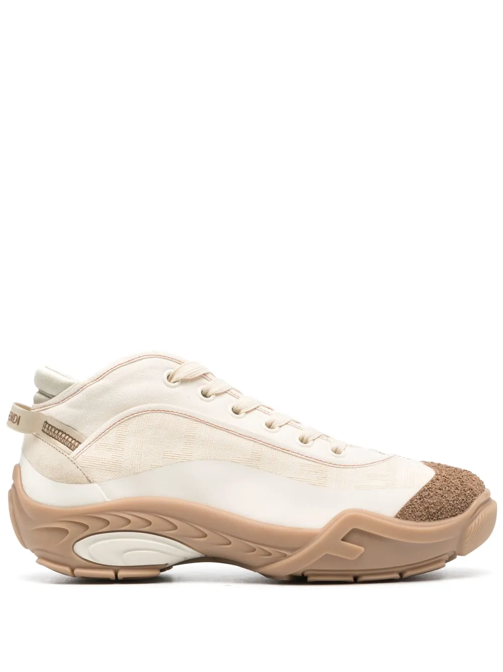 FENDI Lab Sneakers mit Einsätzen – Nude (7L1663AQX9)