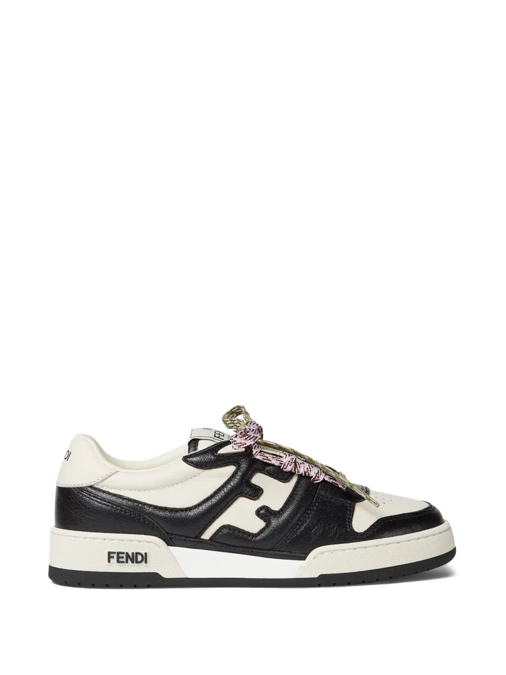 FENDI Match sneakers met logodetail – Zwart (8E8943AY1Q)