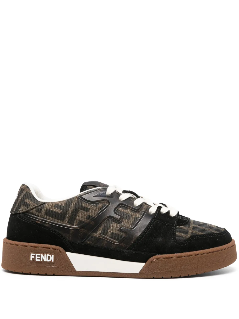 FENDI Sneakers mit Zucca-Monogramm – Schwarz (8E8470AQ6I)