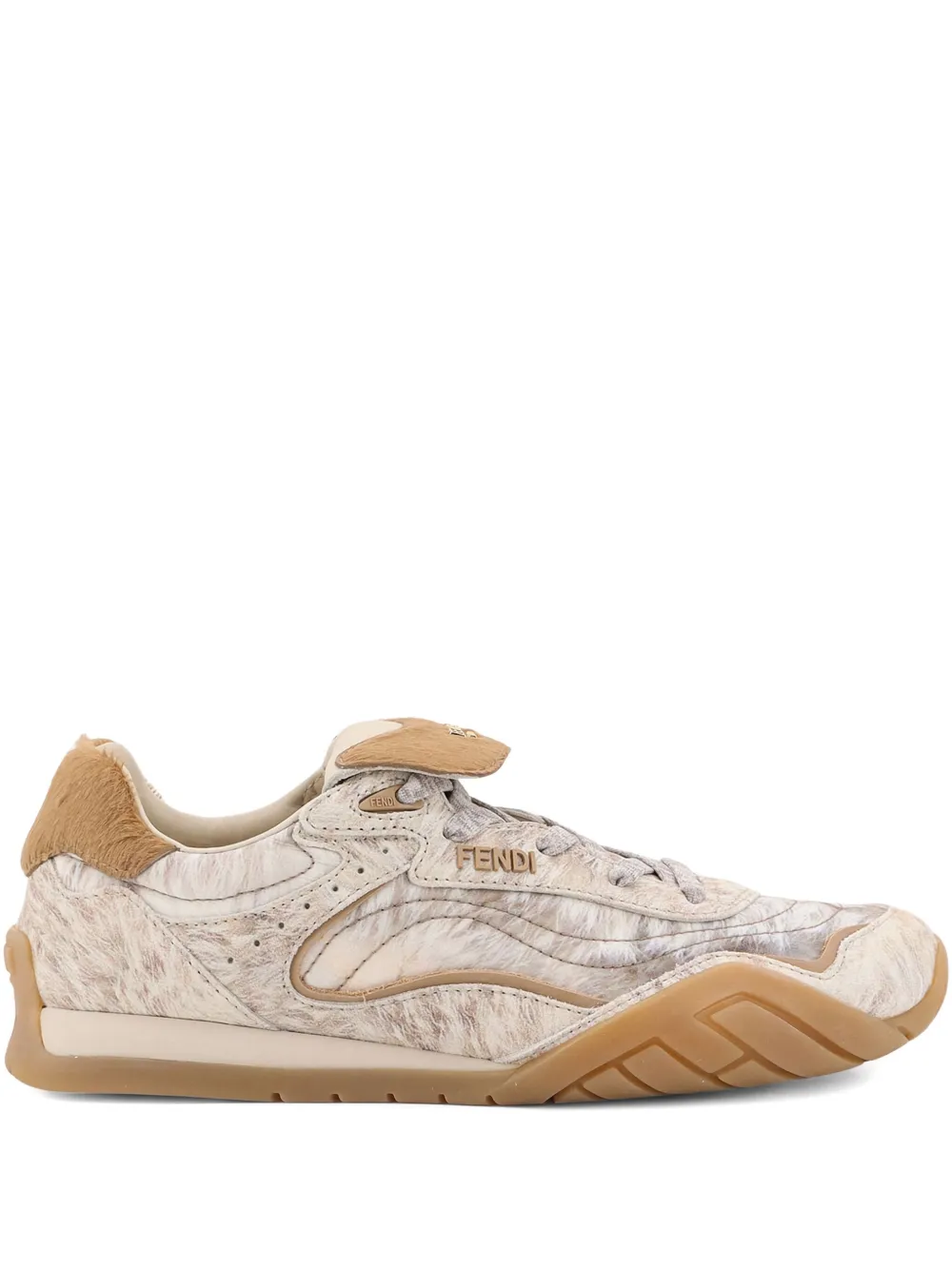 FENDI Wave Pulse sneakers – Beige (8E8820AYF0)