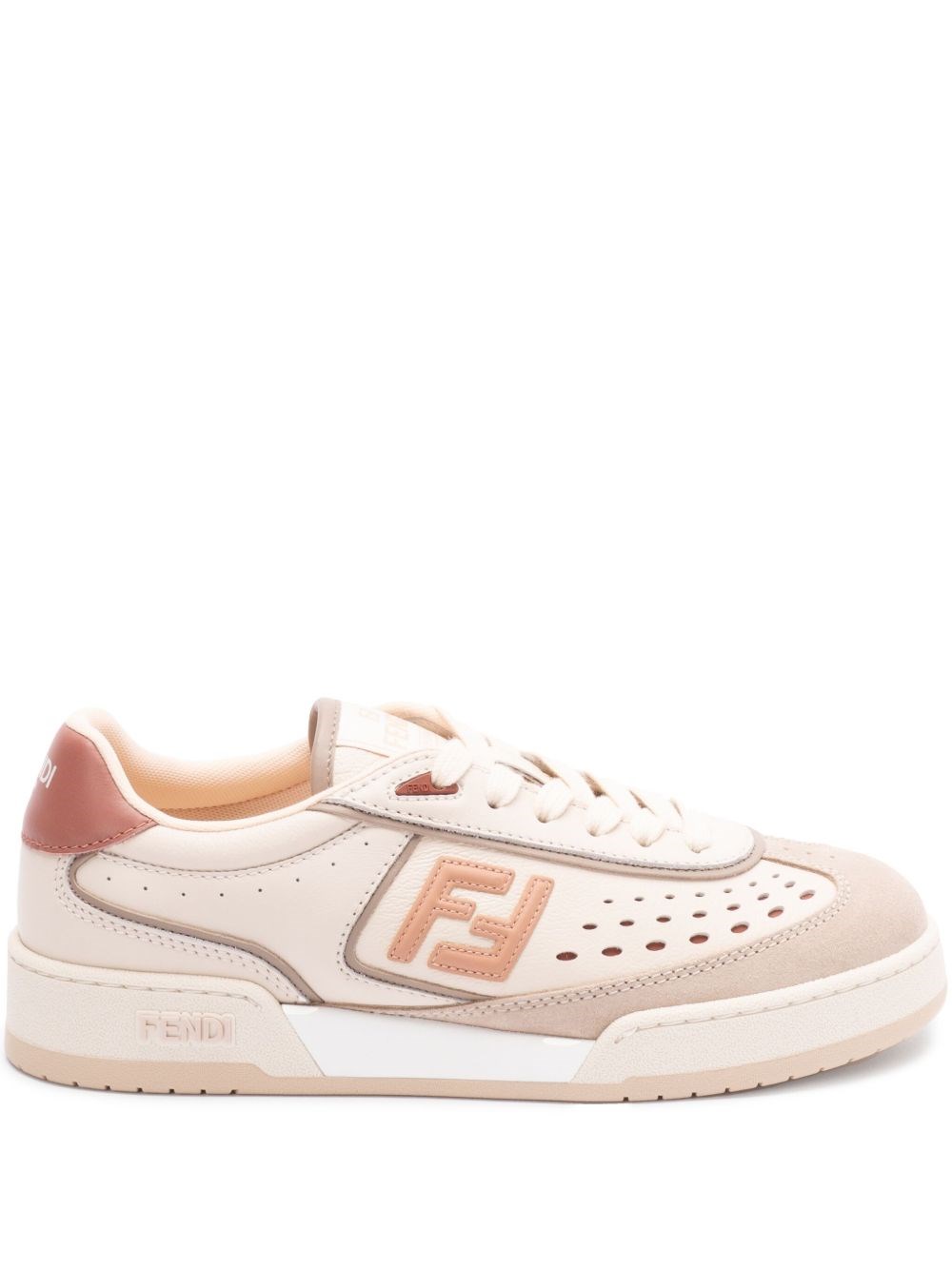 Fendi Match Leather Sneakers 8E8670ASB2F1RUY