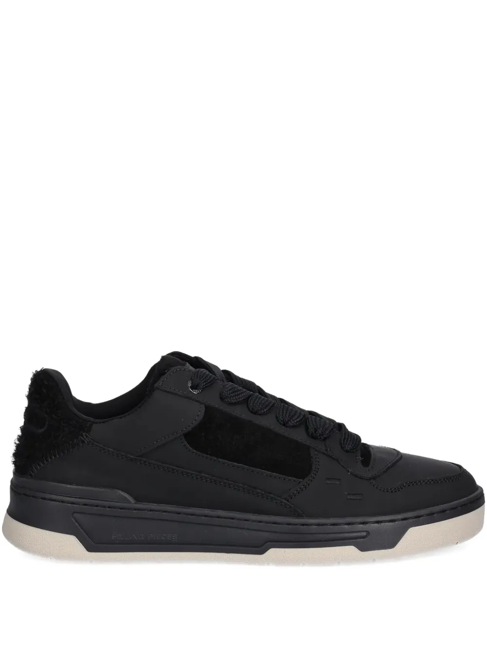 Filling Pieces Sneakers mit Einsätzen – Schwarz (122510302253)