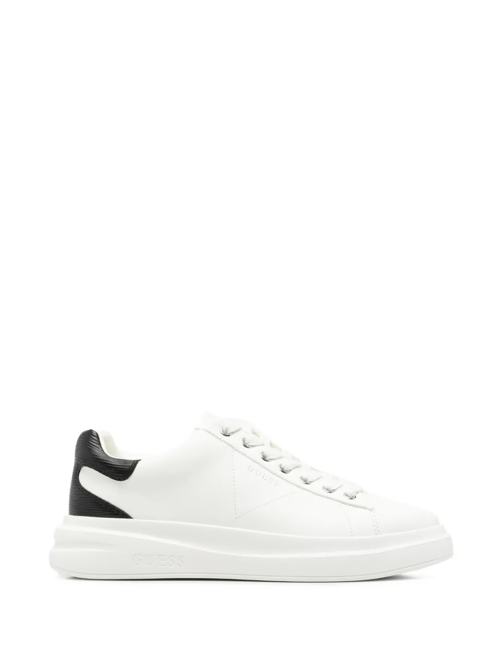 GUESS USA leather panelled sneakers – Wit (FMTEL4LEA12)