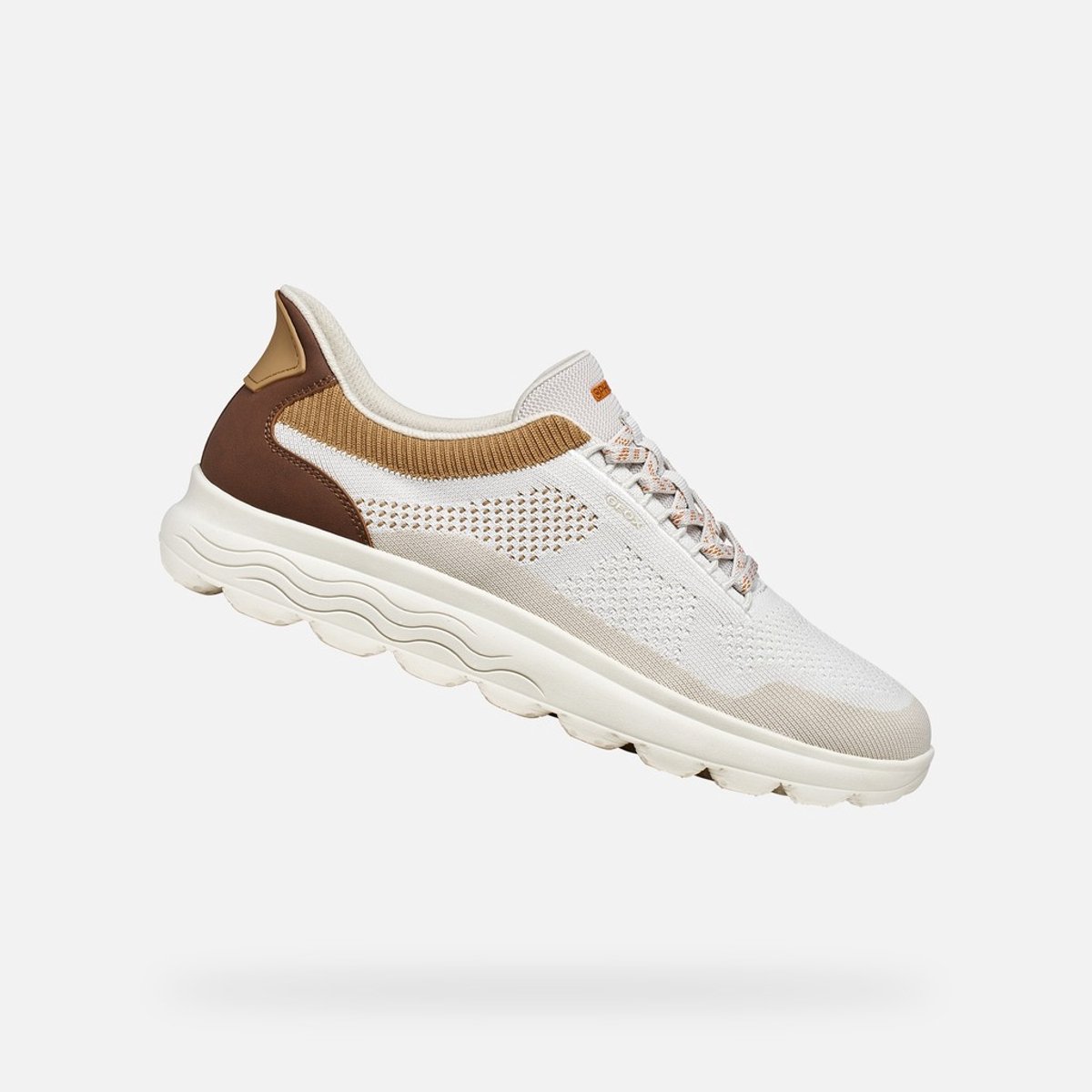 Geox sneaker Melkwit/Bruin (U65MPE06KEKC1999)