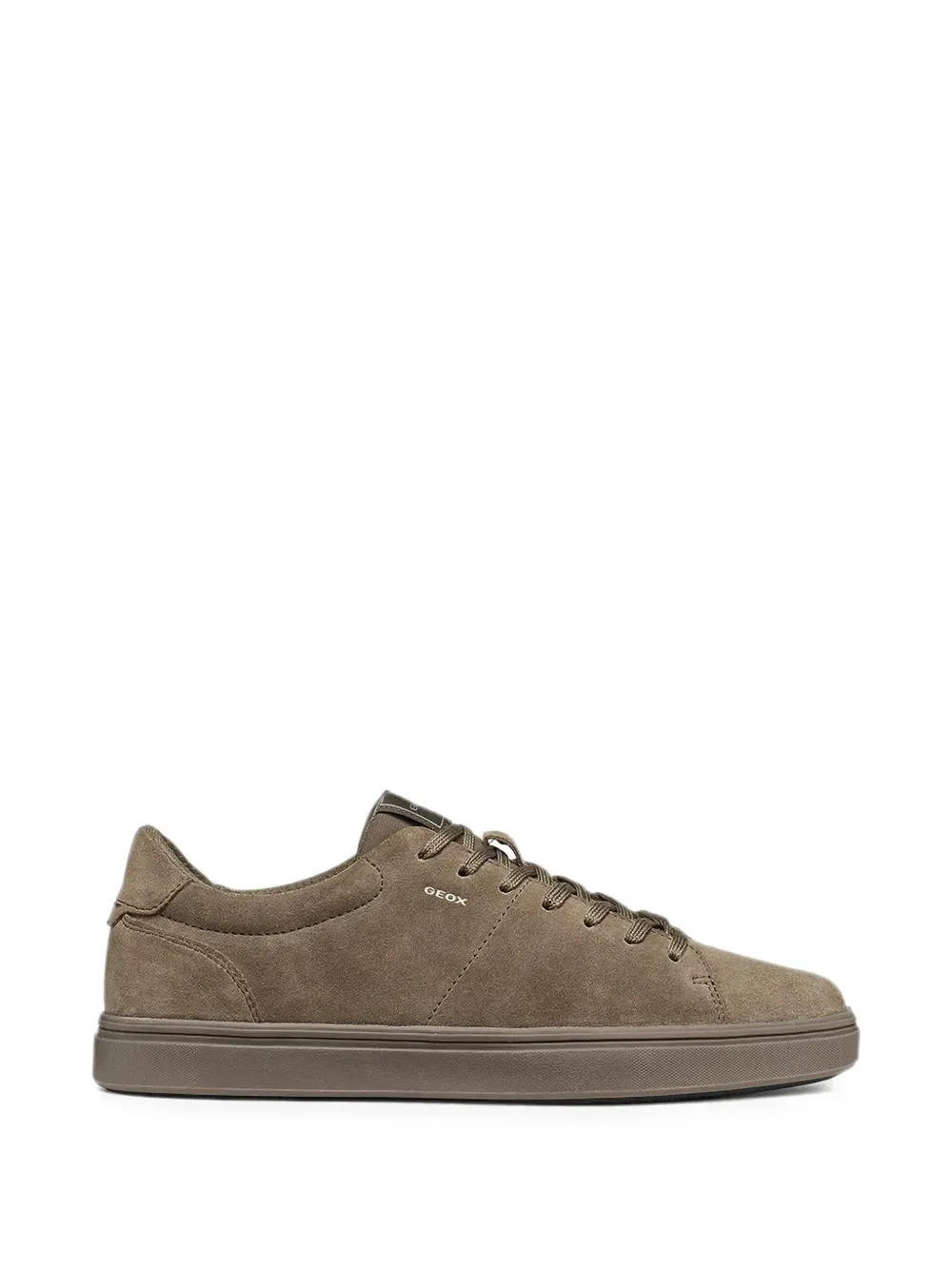 Geox suede lace-up sneakers – Beige (U65LDD00022C1379)