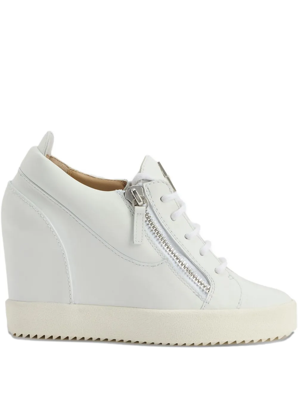 Giuseppe Zanotti Addy sneakers met sleehak – Wit (RW50022H02)
