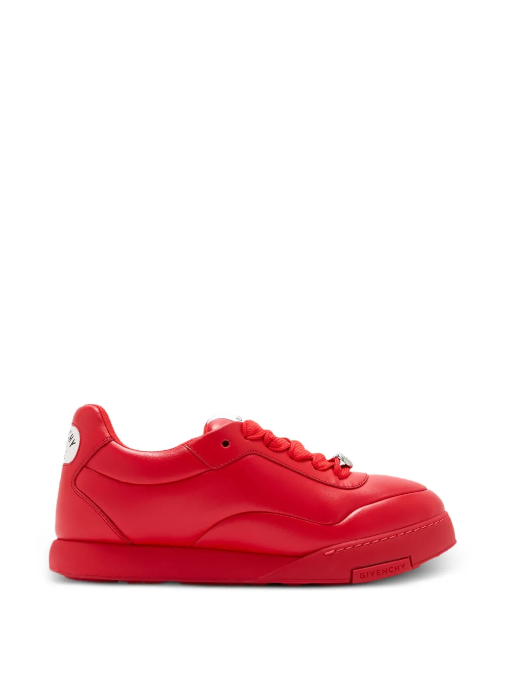 Givenchy Leren sneakers met logoplakkaat – Rood (BH00B7H1XT)