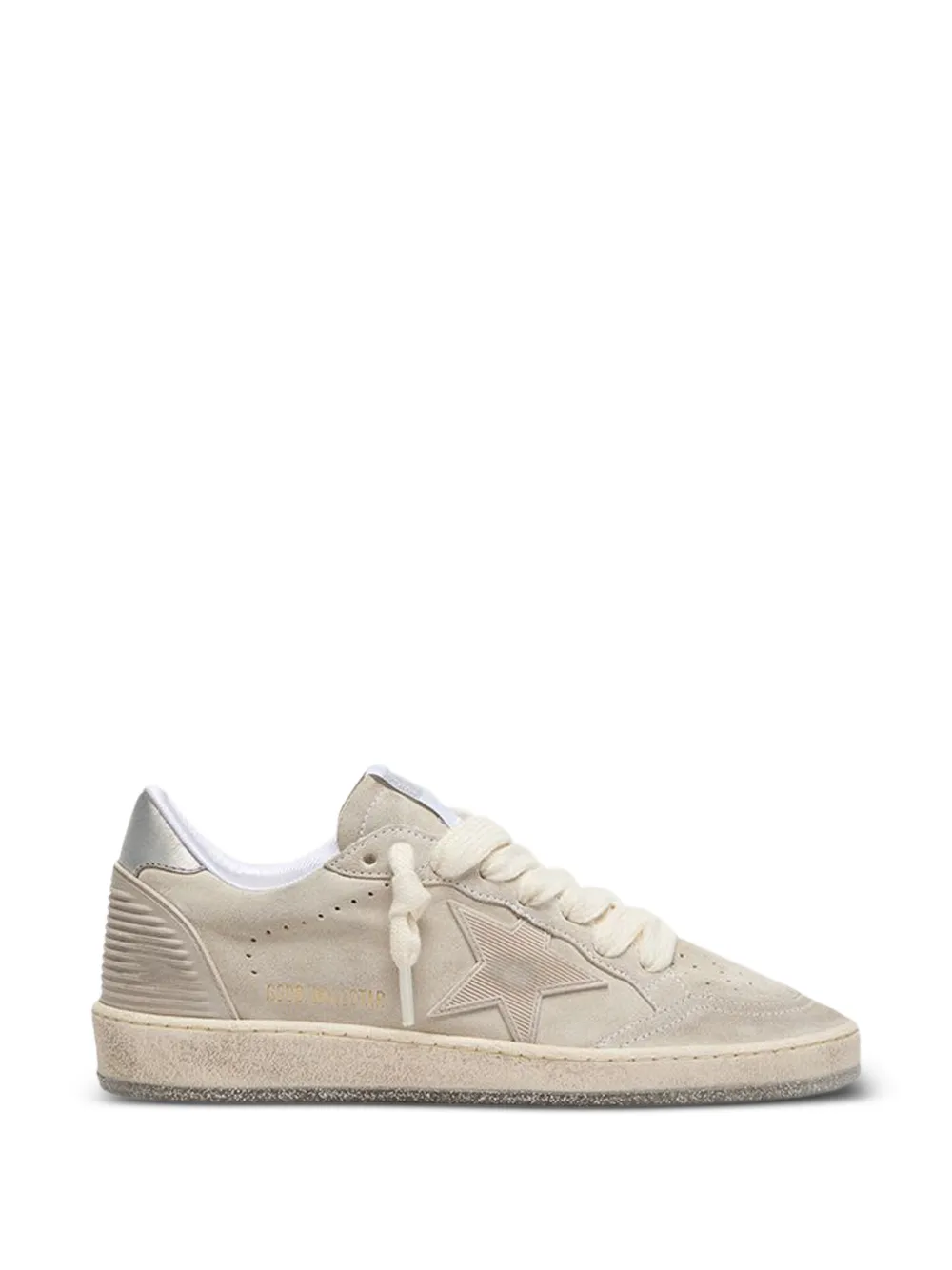 Golden Goose Ball Star sneakers met applicatie – Beige (GWF00913F008069)