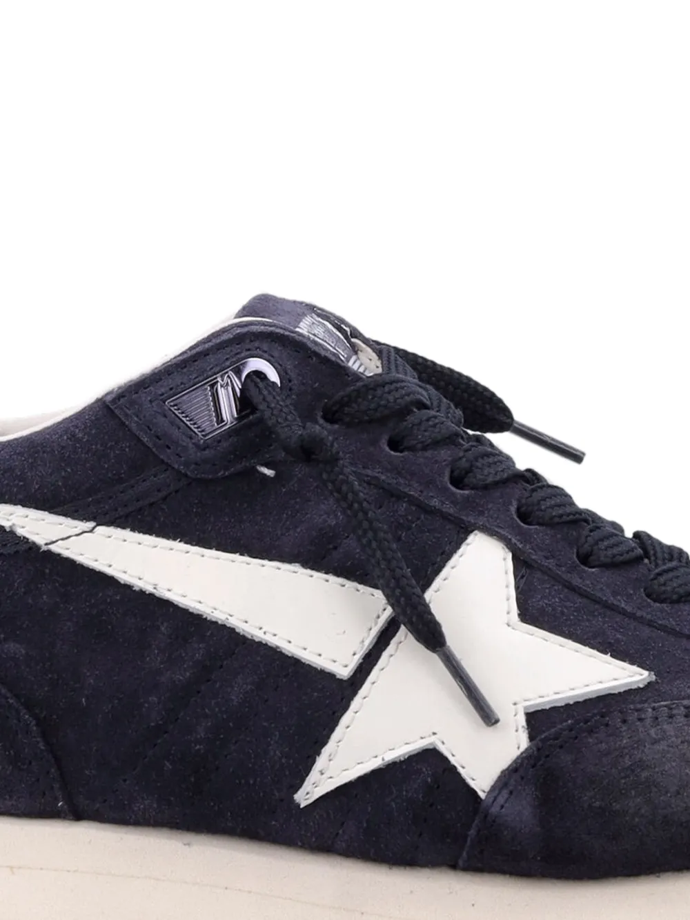 Golden Goose Marathon sneakers met sterpatch – Blauw (GWF01071F008333)