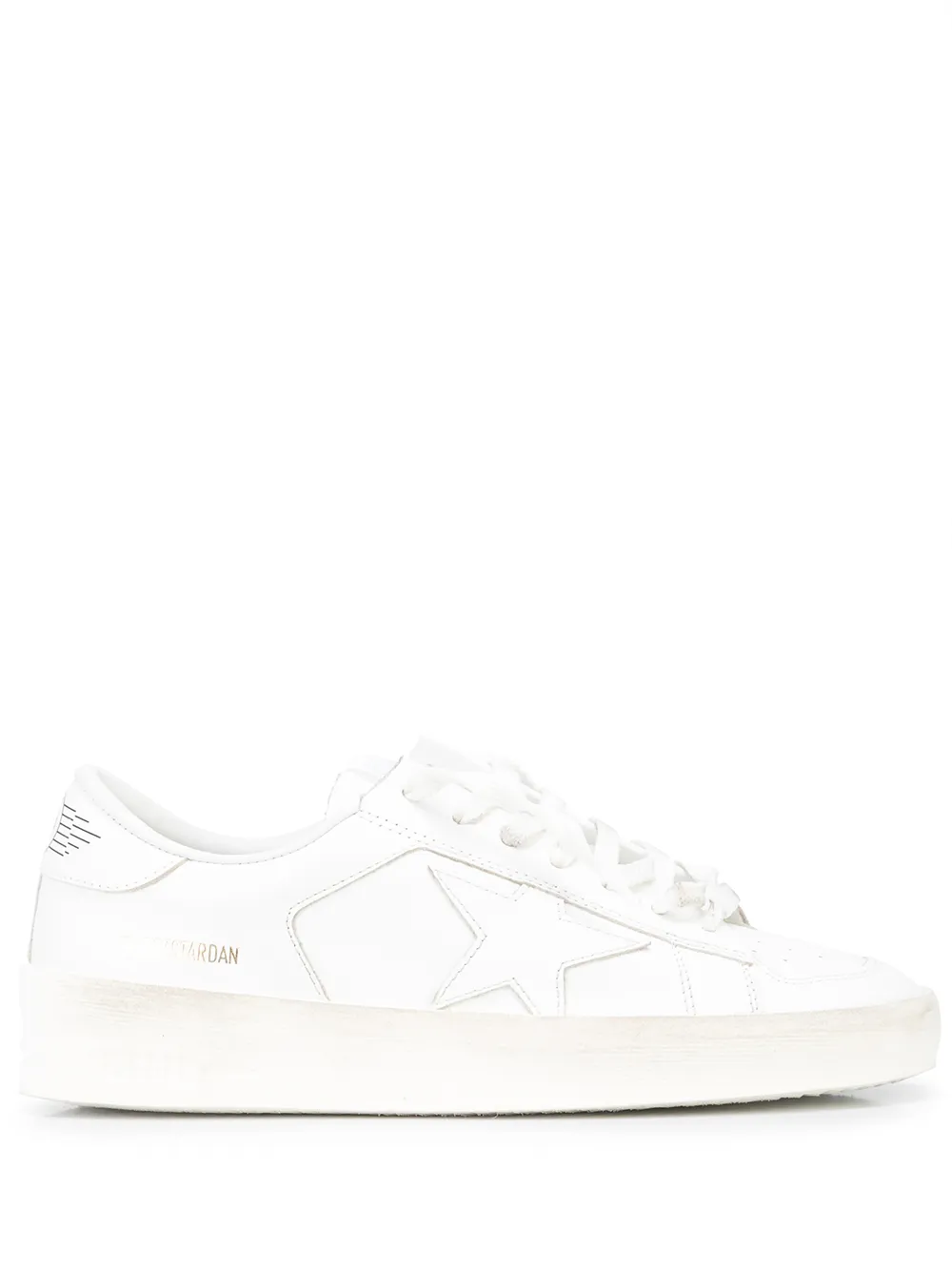 Golden Goose Stardan leren sneakers – Wit (GWF00128F000566)