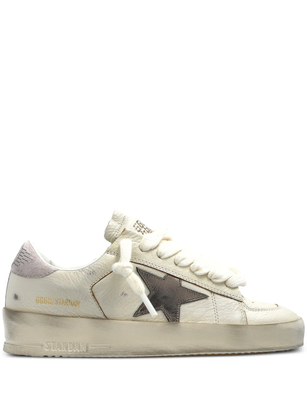 Golden Goose Stardan nappa leren sneakers – Beige (GWF00128F007276)