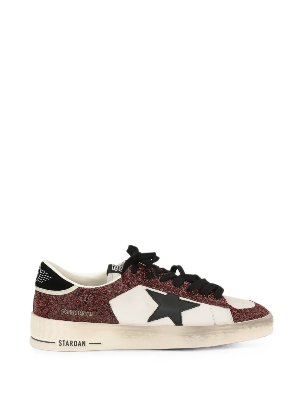 Golden Goose Stardan sneakers verfraaid met glitters – Wit (GWF00333F008766)