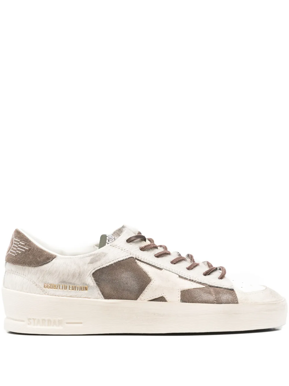 Golden Goose Stardan suède sneakers – Bruin (GWF00333F007266)