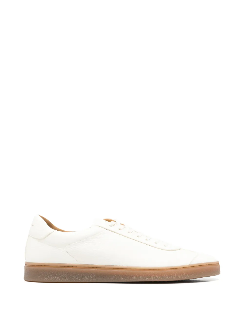 Henderson Baracco Sneakers aus gekörntem Leder – Weiß (STARC50)