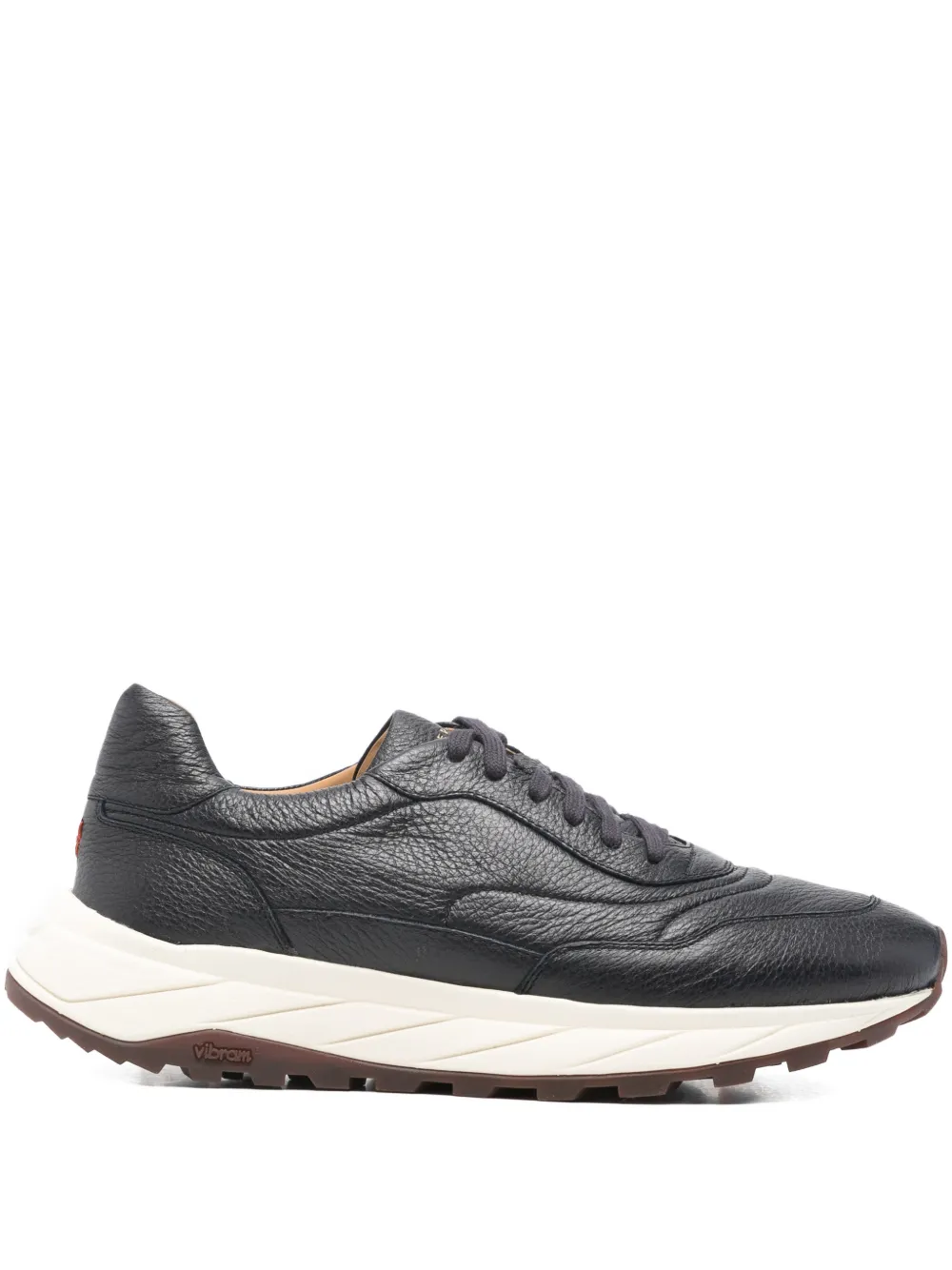 Henderson Baracco Sneakers met textuur – Blauw (SHARKC)