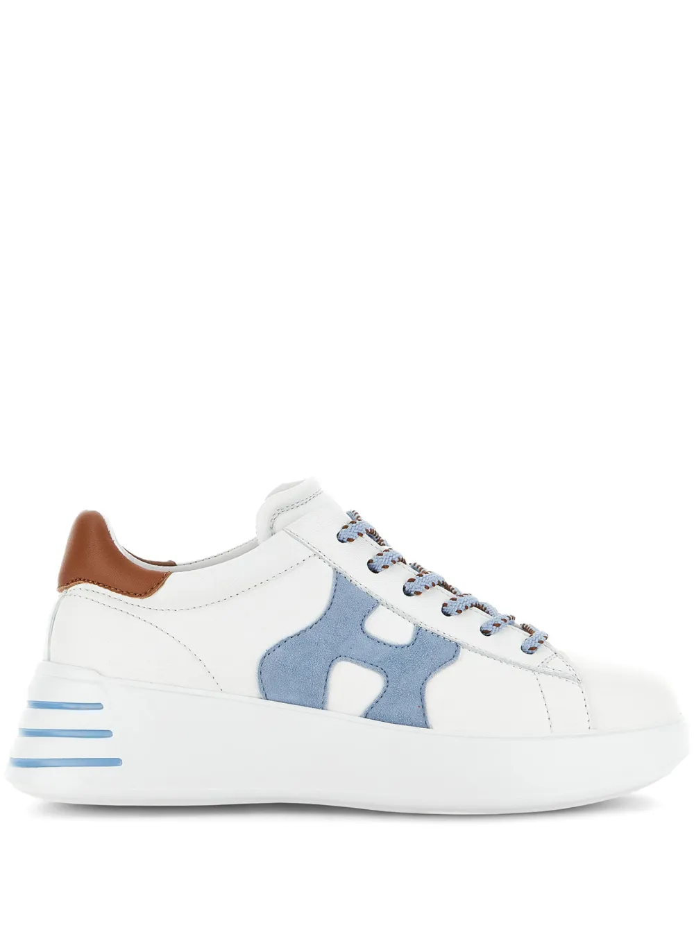 Hogan Rebel H564 Plateau-Sneakers – Weiß (HXW5640DN61N4O)