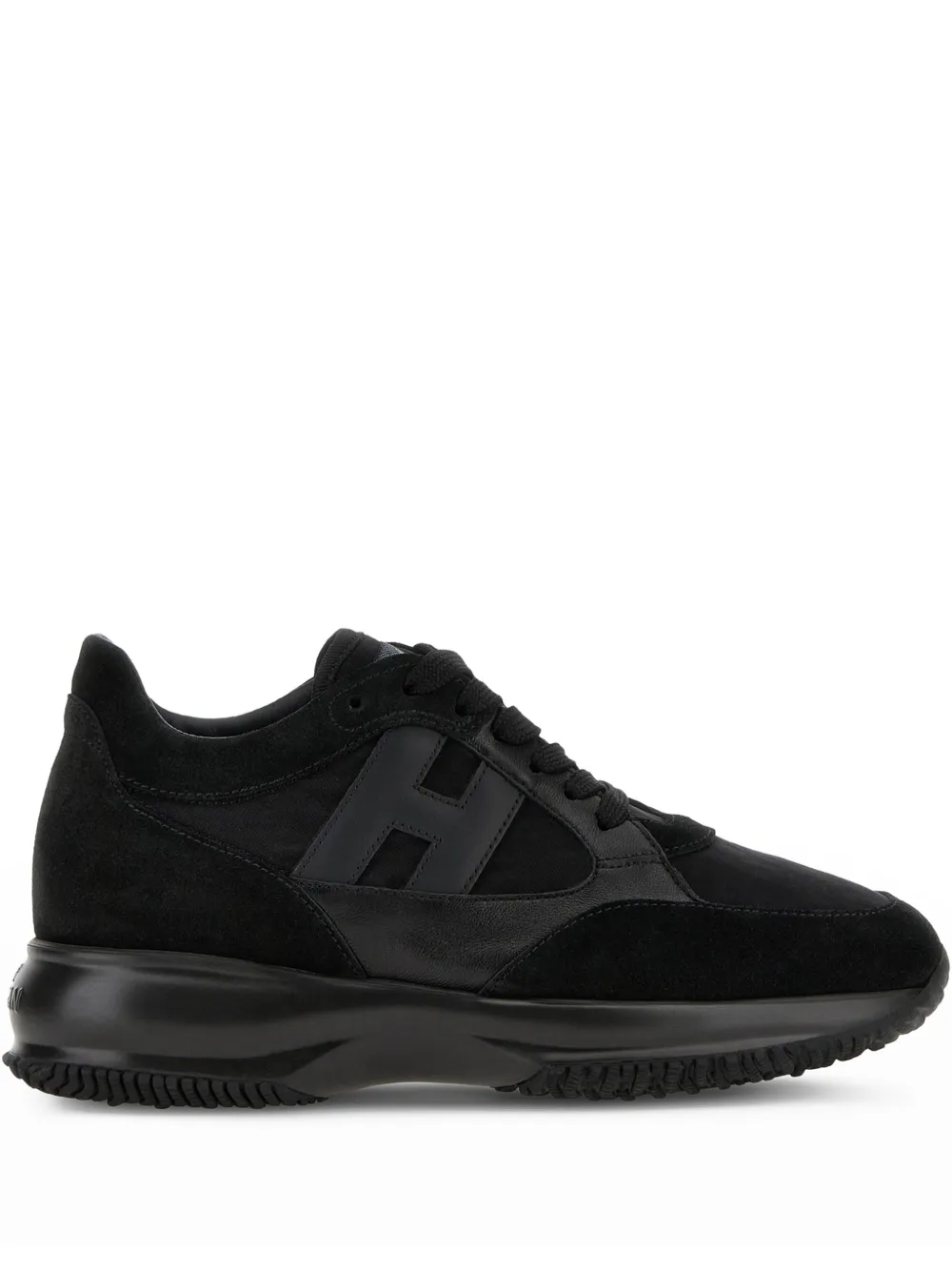 Hogan Sneakers mit Schnürung – Schwarz (HXW7130GC80UZA)