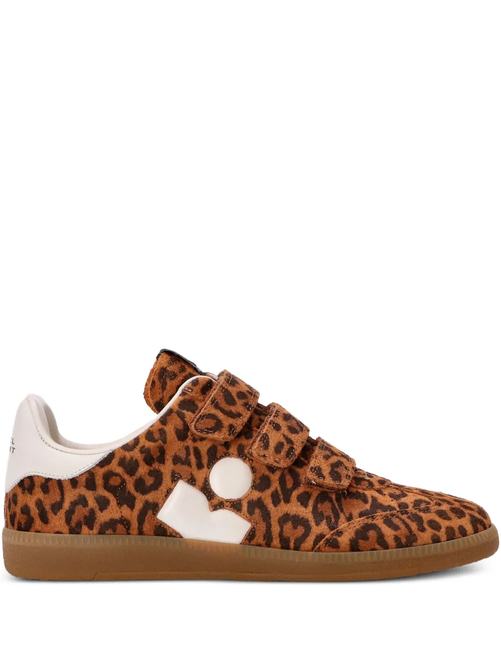 ISABEL MARANT Beth Sneakers mit Leoparden-Print – Orange (BK0013FAC3E08S)