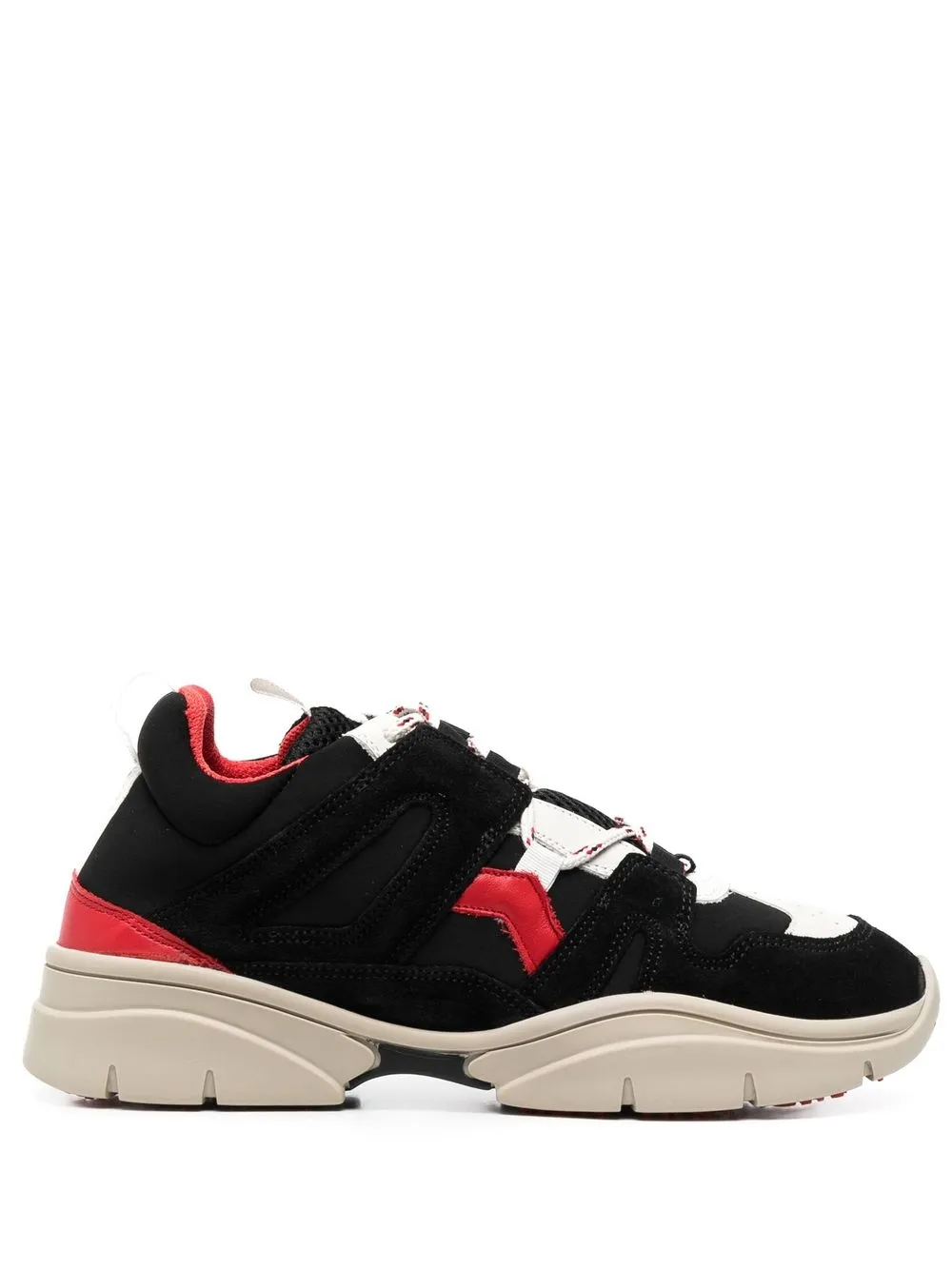 ISABEL MARANT Kindsayh sneakers met mesh – Zwart (BK005299M014S)