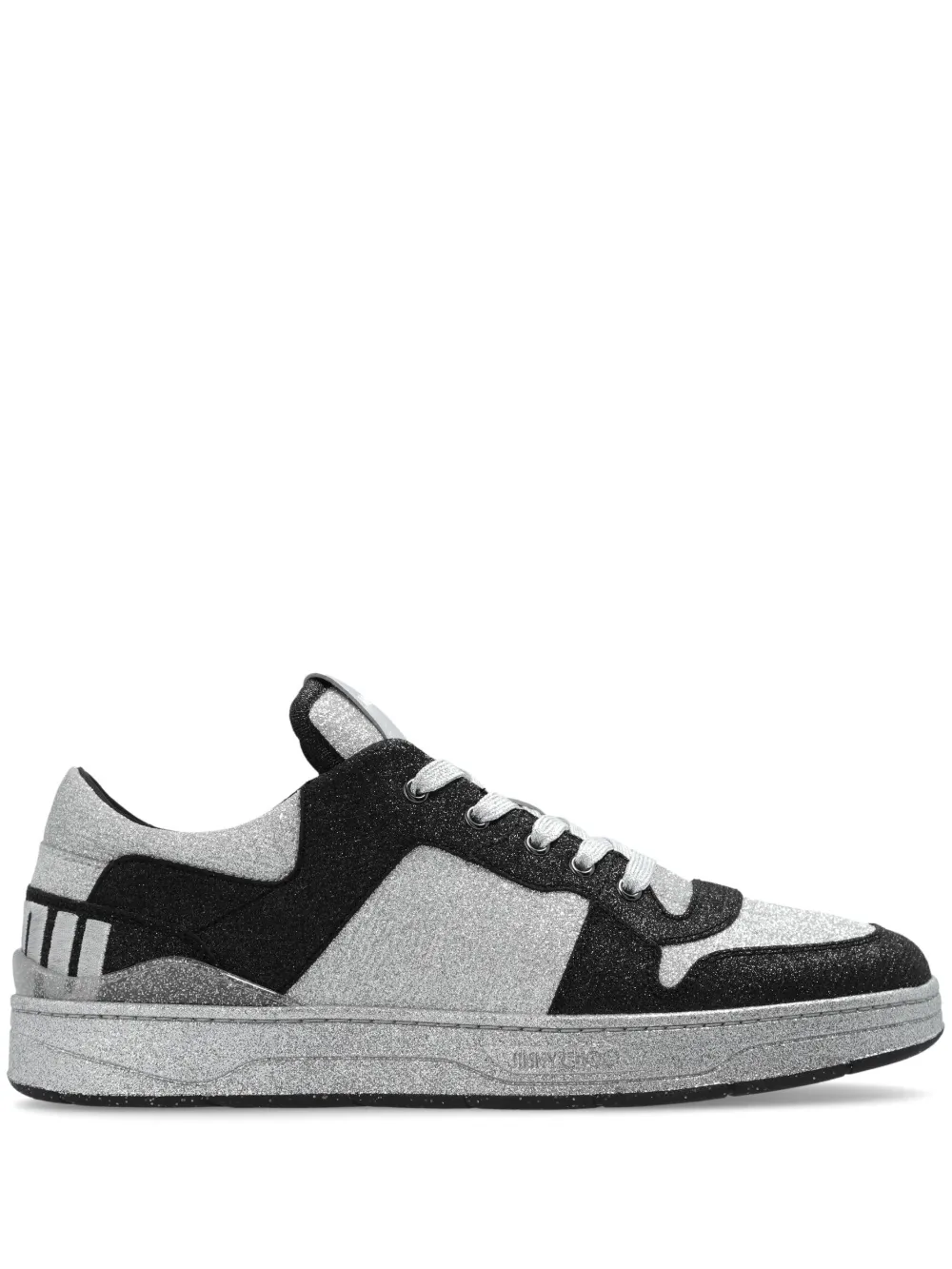 Jimmy Choo Florent M Sneakers mit Logo-Patch – Schwarz (FLORENTMDJF)