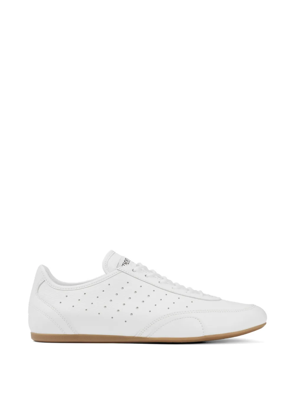 Jimmy Choo Sunny F leren low-top sneakers – Wit (SUNNYFQEI)