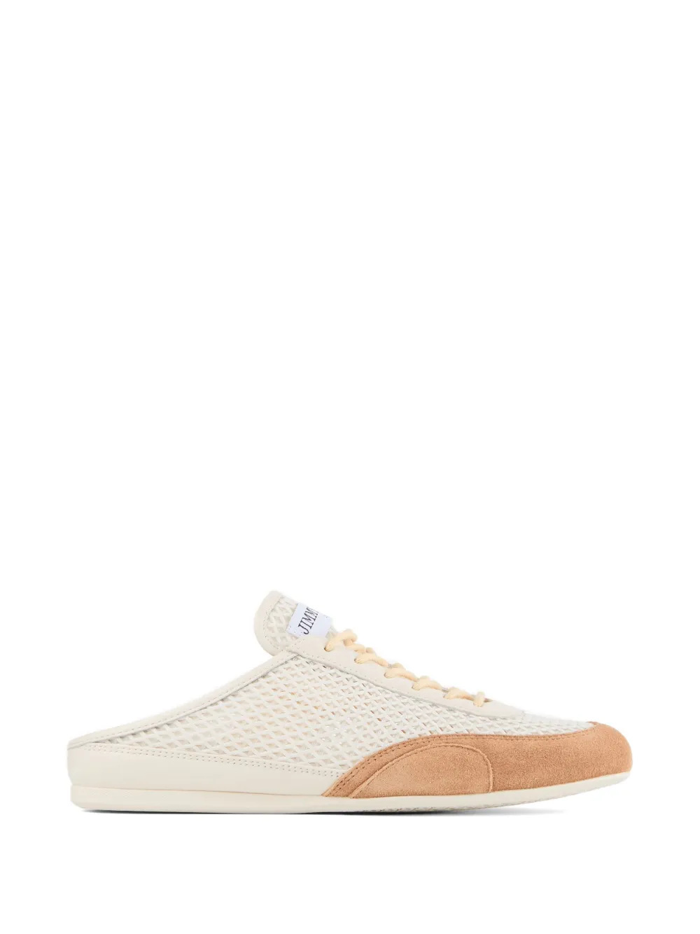 Jimmy Choo Sunny Sneakers mit Netzeinsatz – Weiß (SUNNYMULEFGKG)