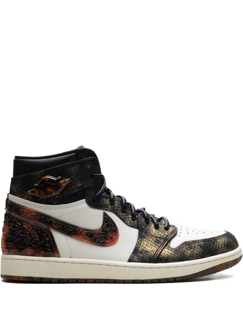 Jordan 1 Retro High OG Year of the Snake Sneakers – Schwarz (IB3165)