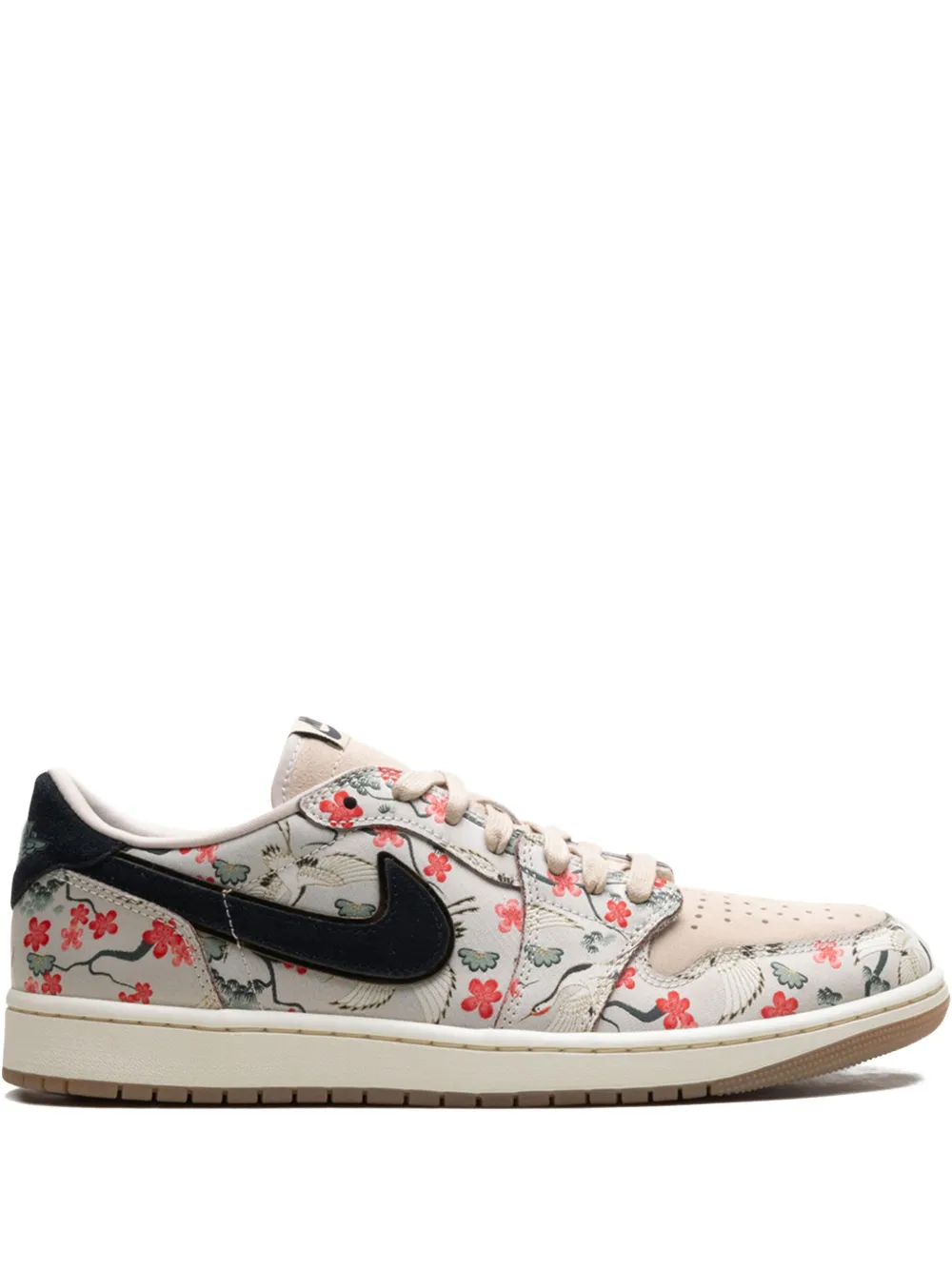 Jordan x Rui Hachimura Air Jordan 1 Low OG Cranes sneakers – Beige (HV8293)