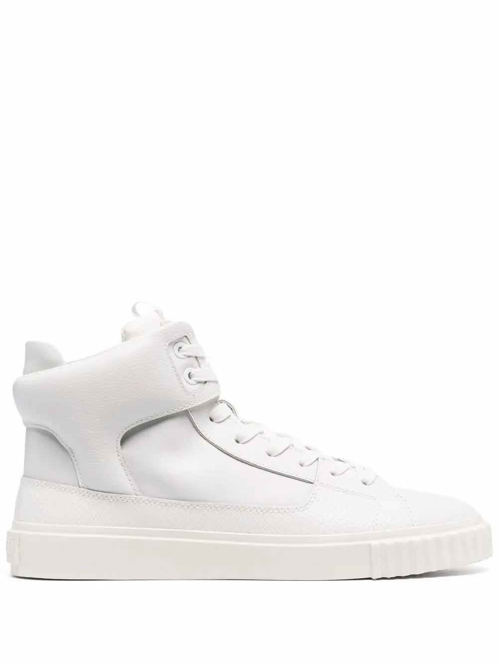 Just Cavalli High-Top-Sneakers mit Einsätzen – Weiß (S12WS0183P0639)