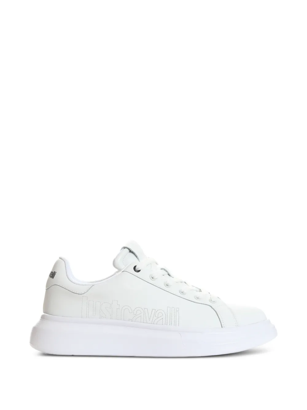 Just Cavalli Sneakers mit Plateausohle – Weiß (80QA3SBAZPC16)