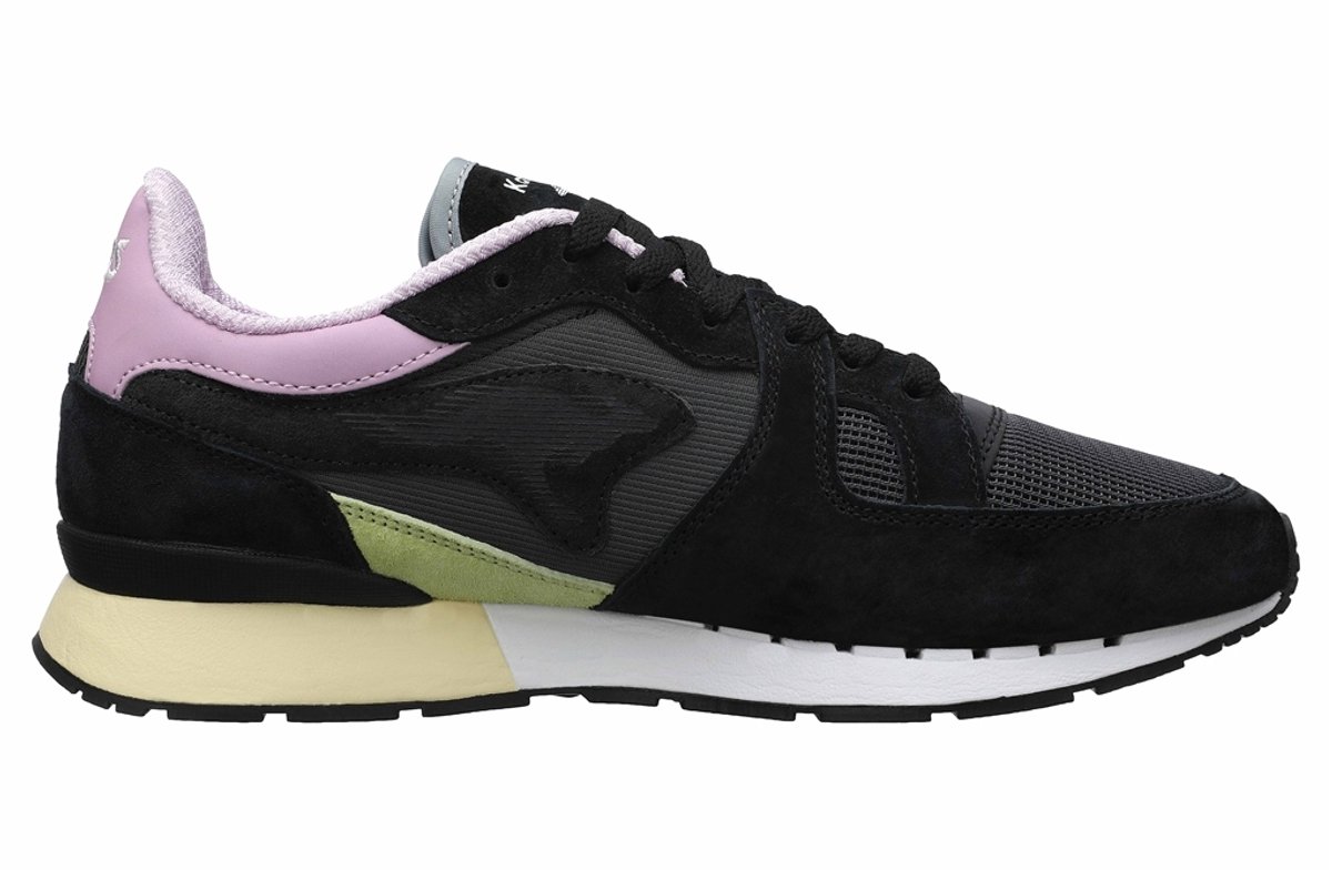 Kangaroos sneaker gitzwart/lavendel (47290-000-5088)