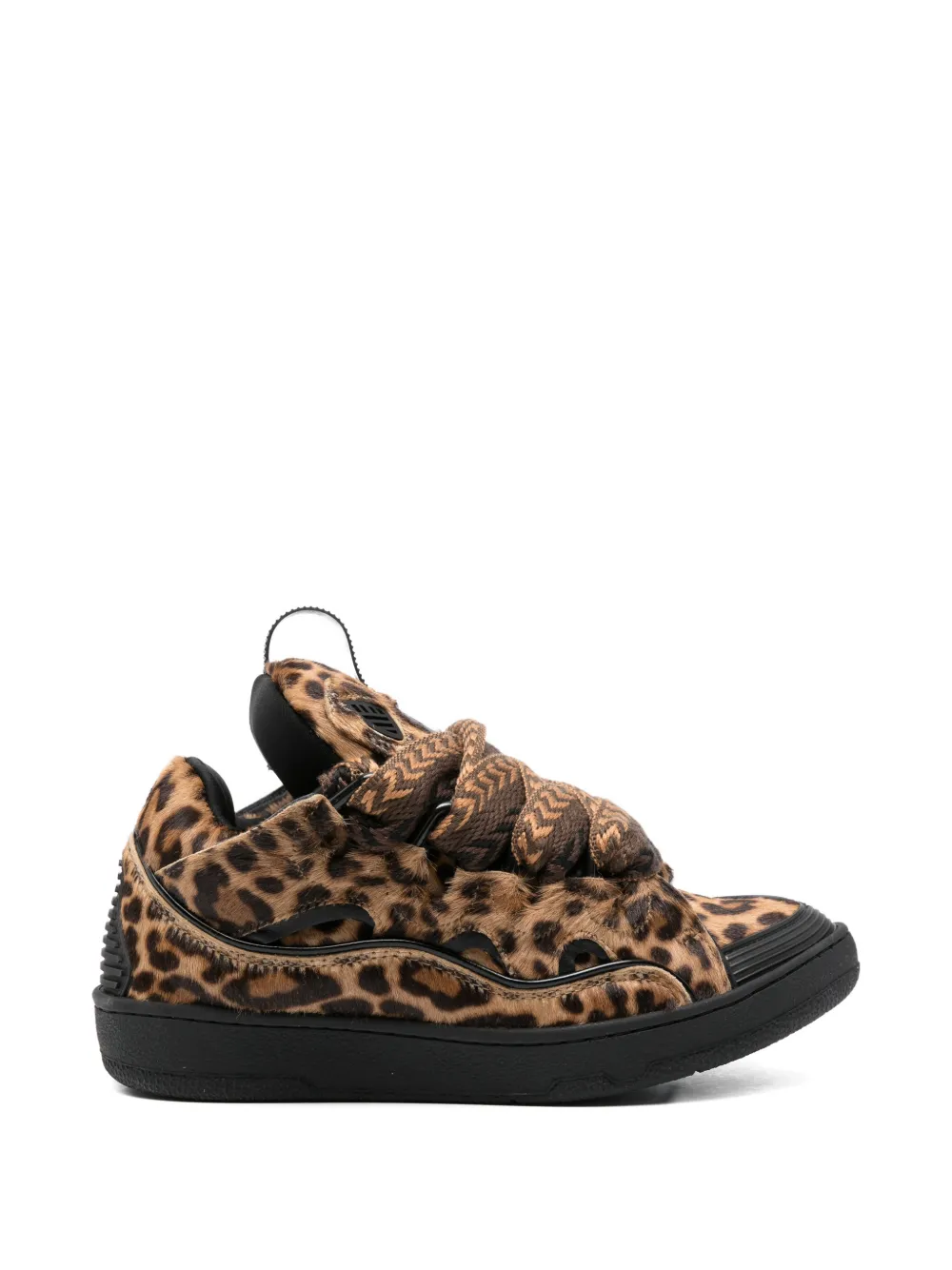 Lanvin Curb sneakers met dierenprint – Beige (FUSKDK12POLEP260510)